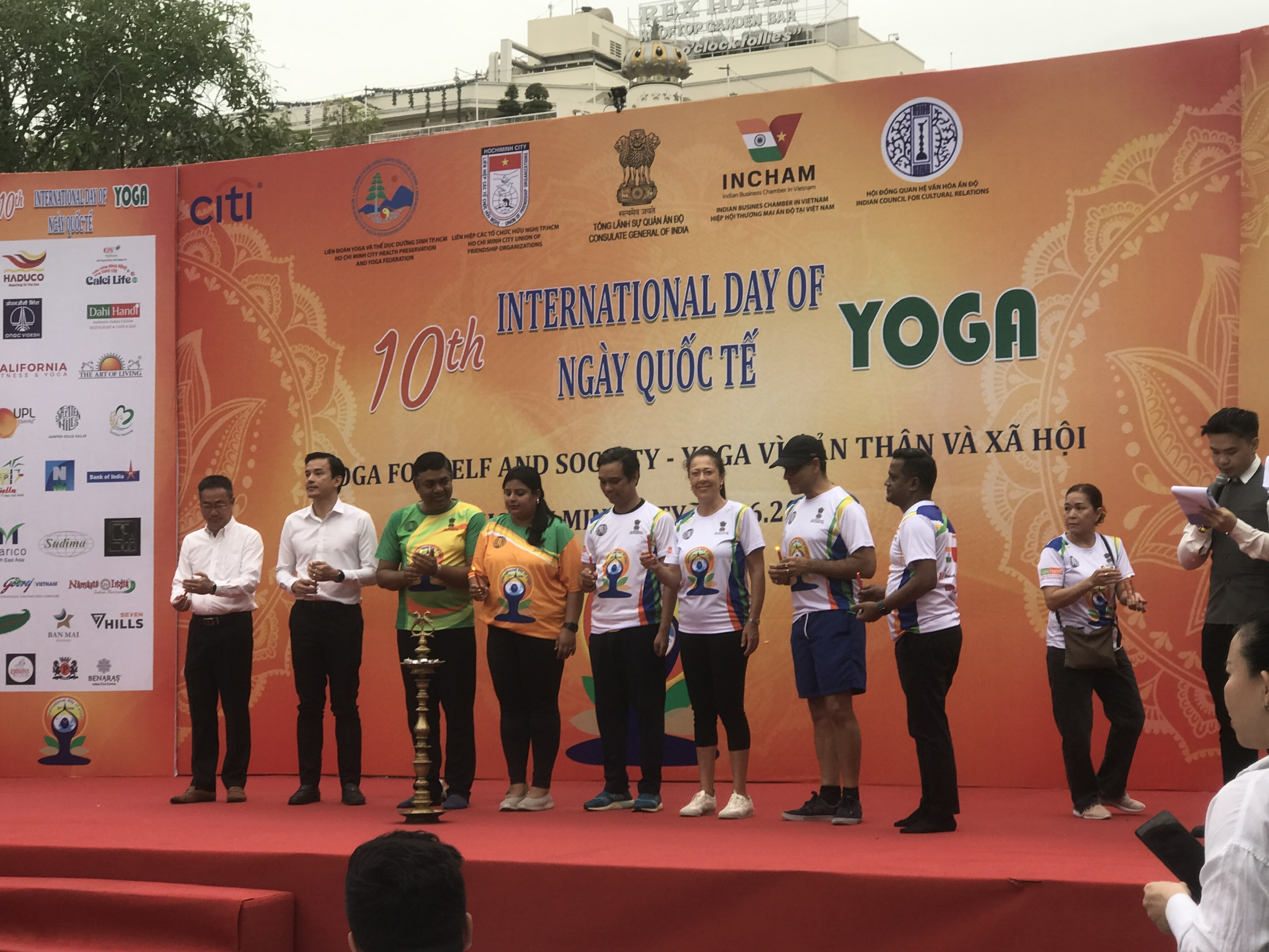 The 10th International Day of Yoga 2024 in Ho Chi Minh City