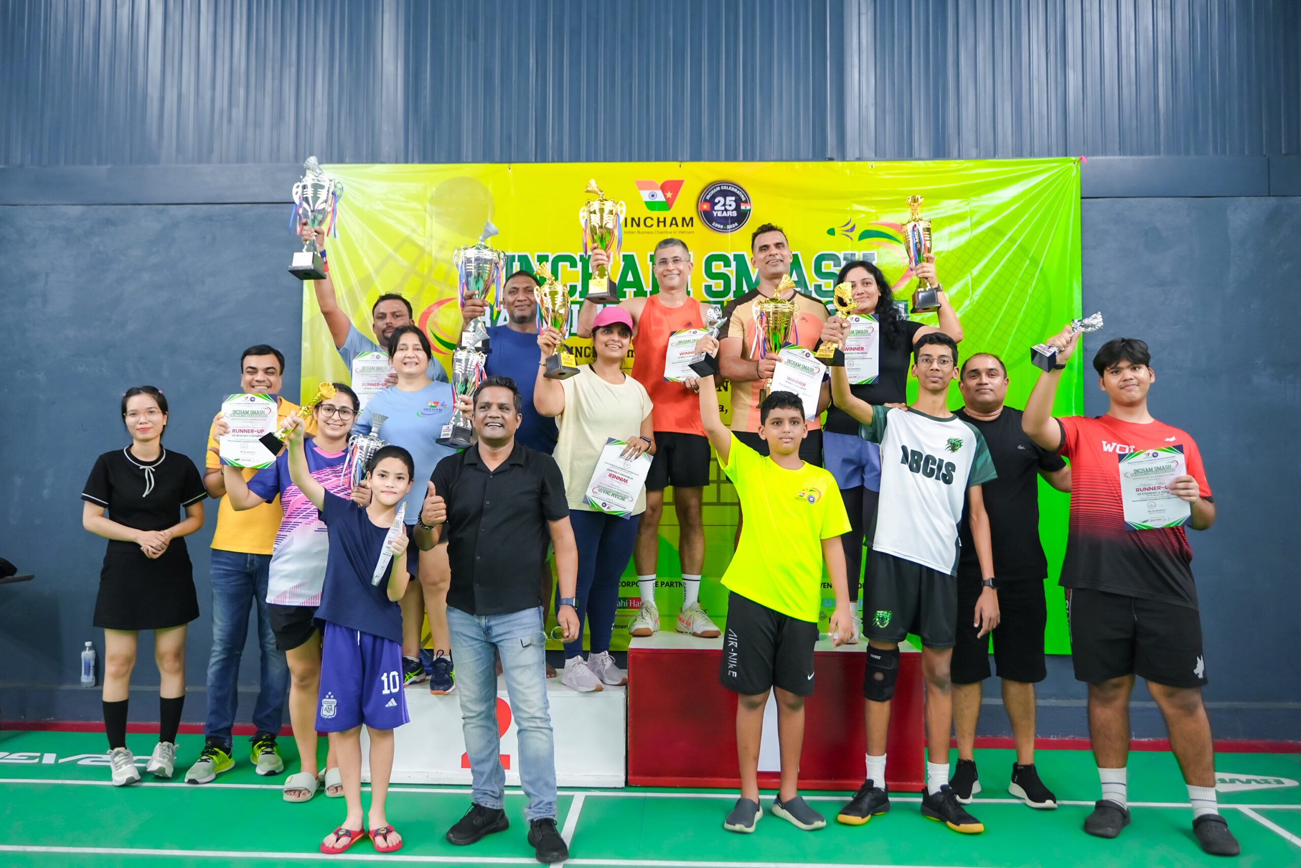 INCHAM SMASH – BADMINTON LEAGUE 2024