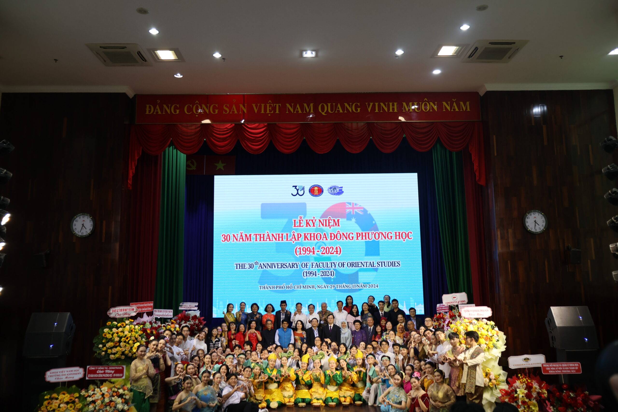 The celebration of 30th Anniversary of Faculty of Oriental Studies (1994-2024) on November 29th, 2024